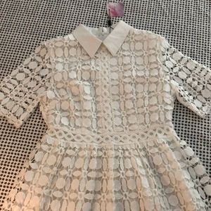 White lace Chicwish dress